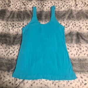 Blue Lululemon tank